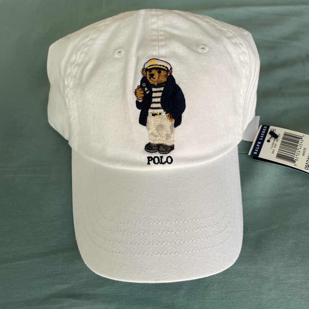 Polo Bear hat! New with tags!